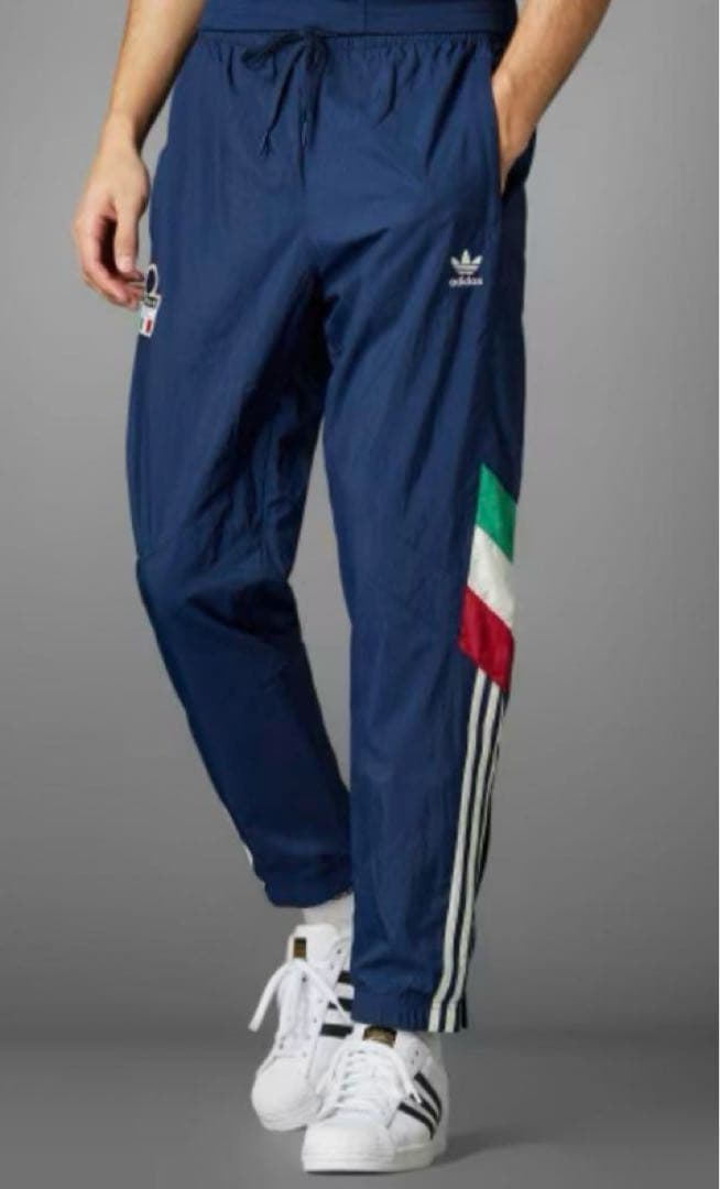 adidas イタリア代表 トラックパンツ ナイロンパンツ　トレーニングウェア