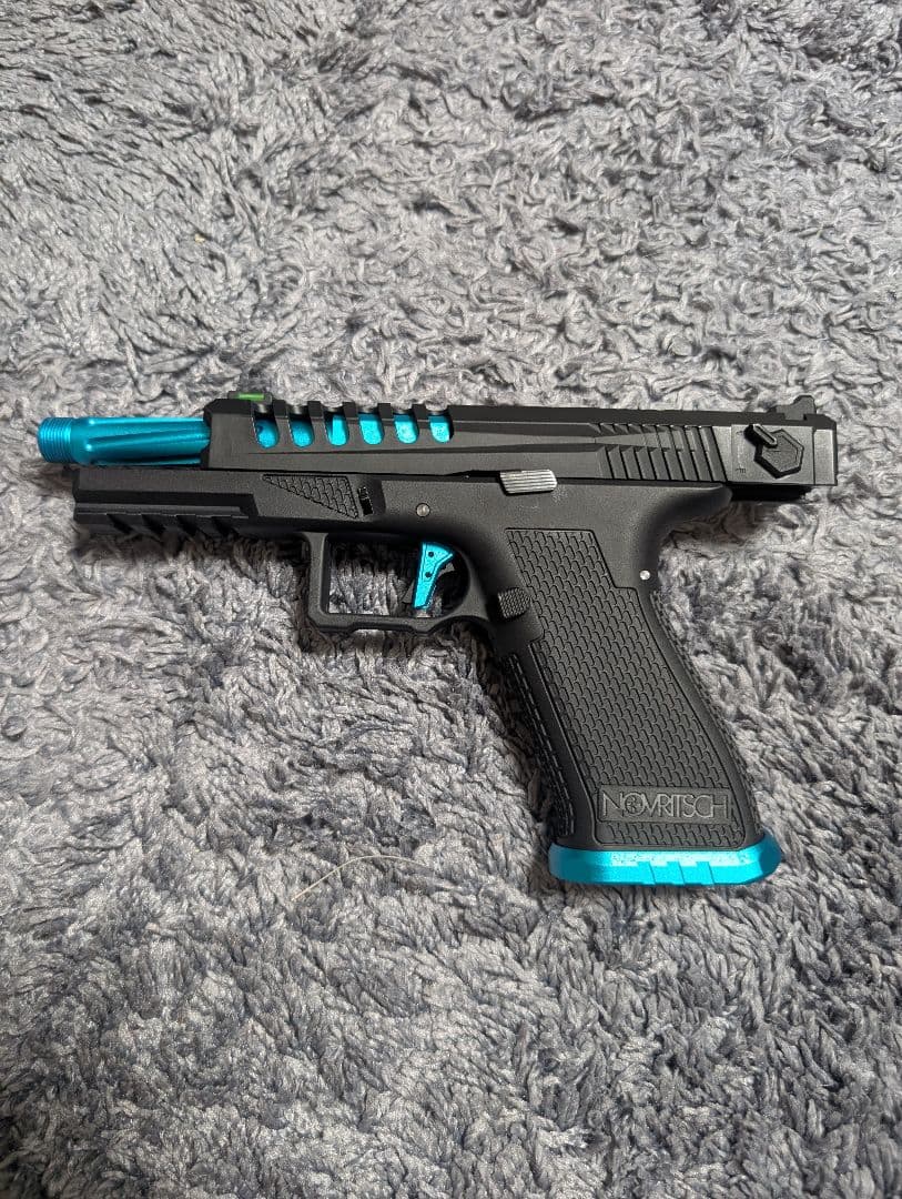 ノブリッチSSP-18 JP.ver ガスハンドガン ブラック/ターコイズ