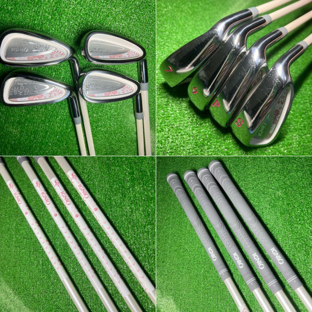 D439 IGNIO ゴルフクラブ クラブセット　初心者　レディース