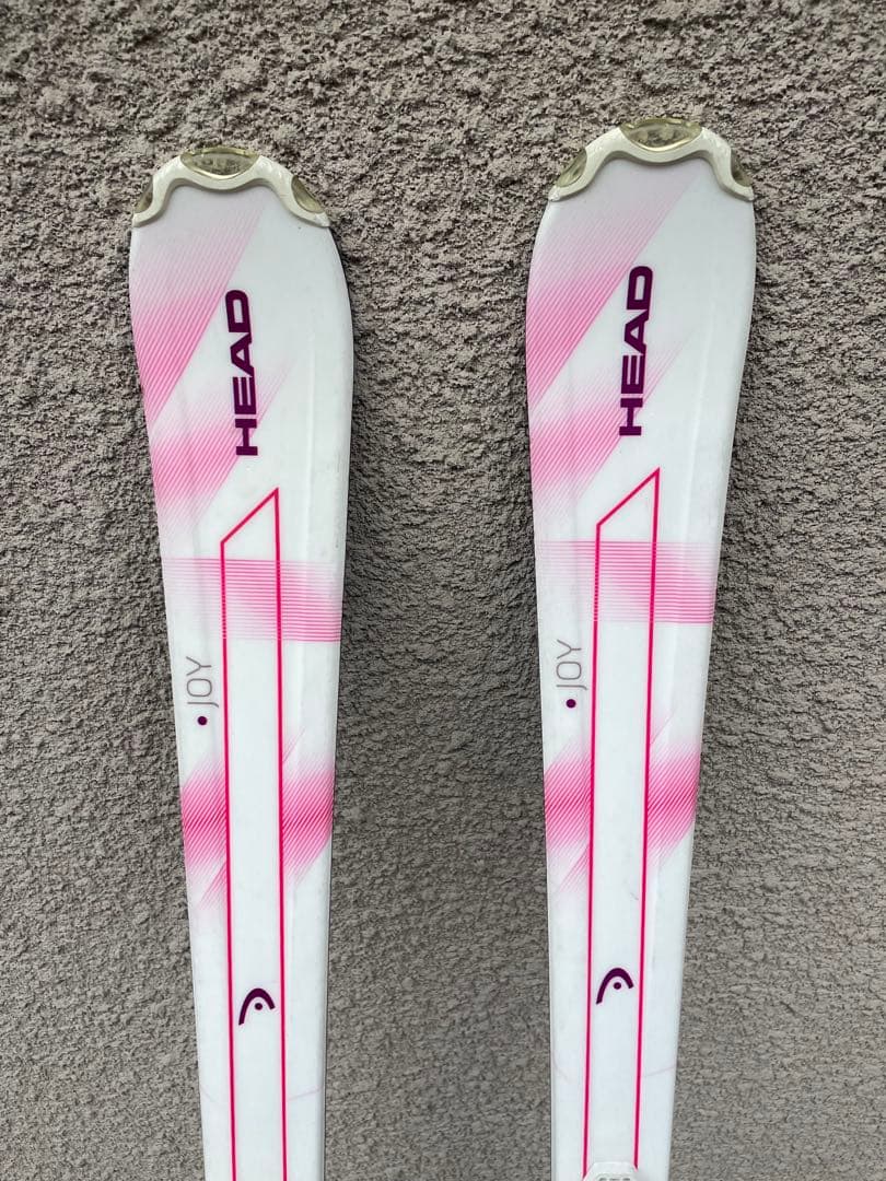 HEAD Joy-girls スキー板　子供用　137センチ　ホワイト/ピンク