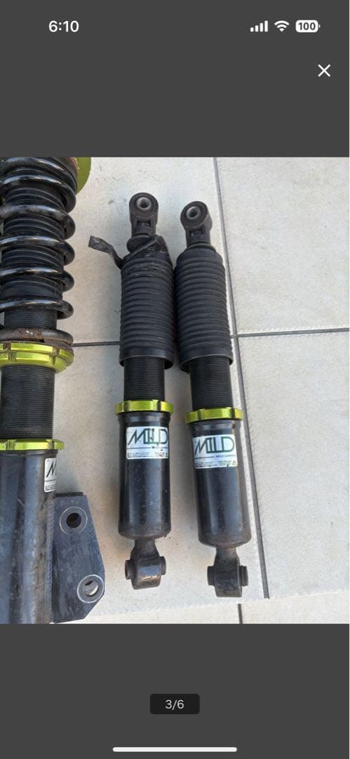 MILDダンパー　サスペンションキット 一式