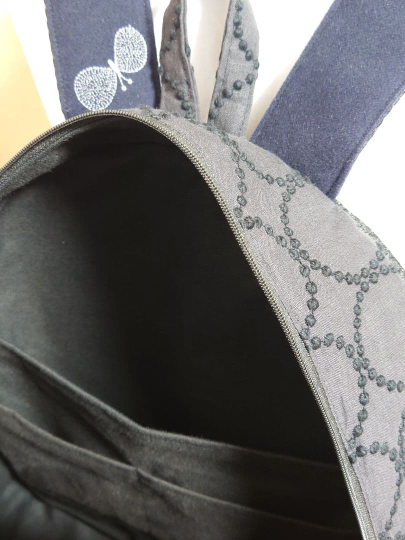 charcoal tambourine ミナペルホネン　リュック