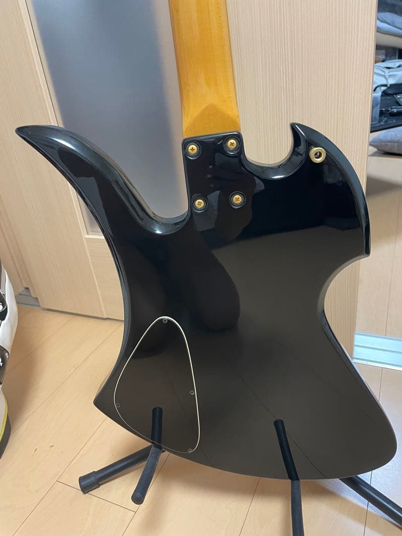 hideサイン　エレキギター ブラック Fロゴ サイン付き