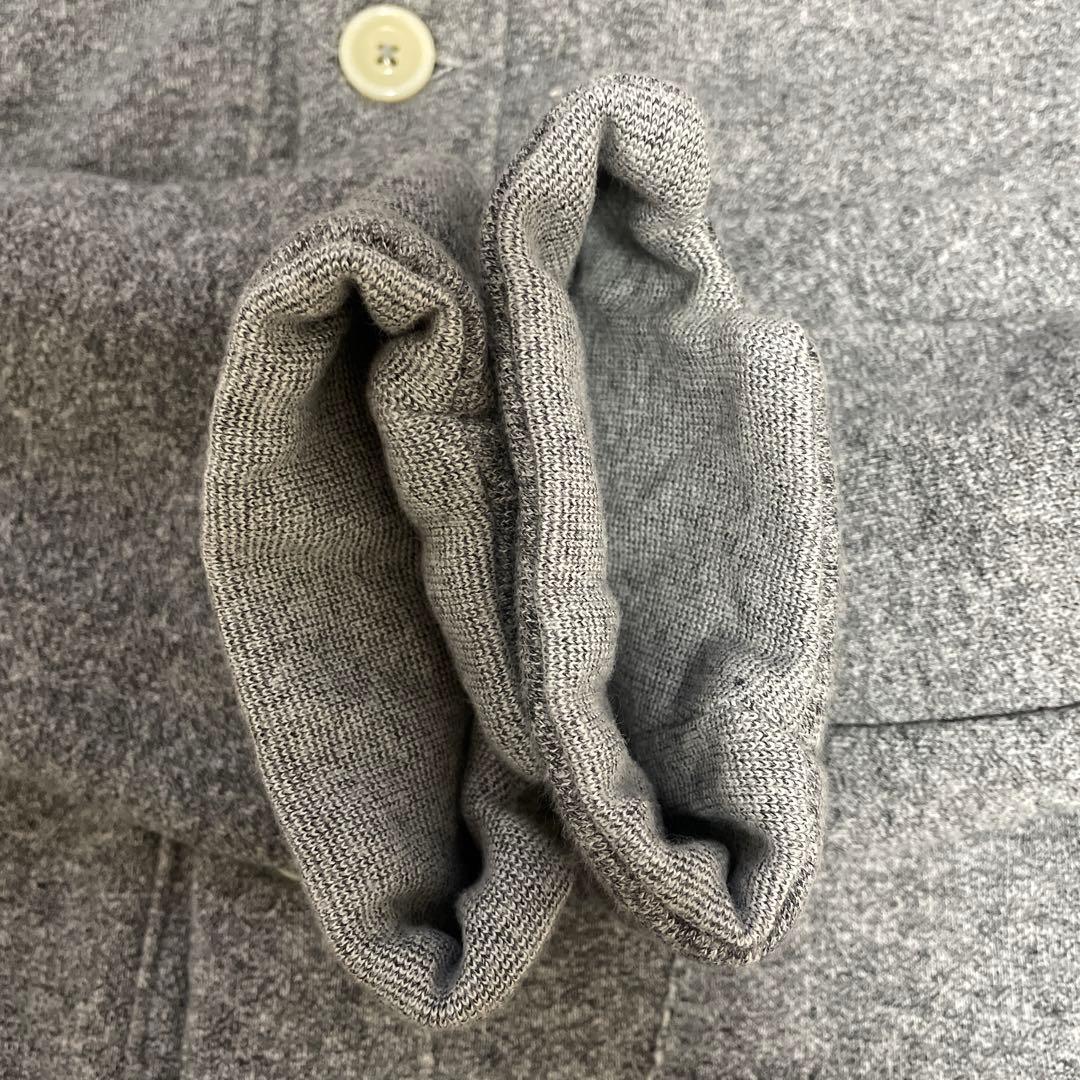 新品未使用　快晴堂　裏毛カーディガン 45R