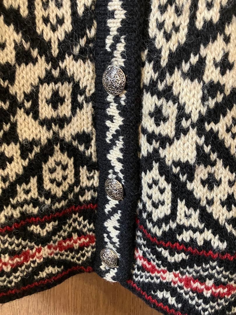 二宮こずえさん着用！エルエルビーン チロルニットカーディン ノルディック