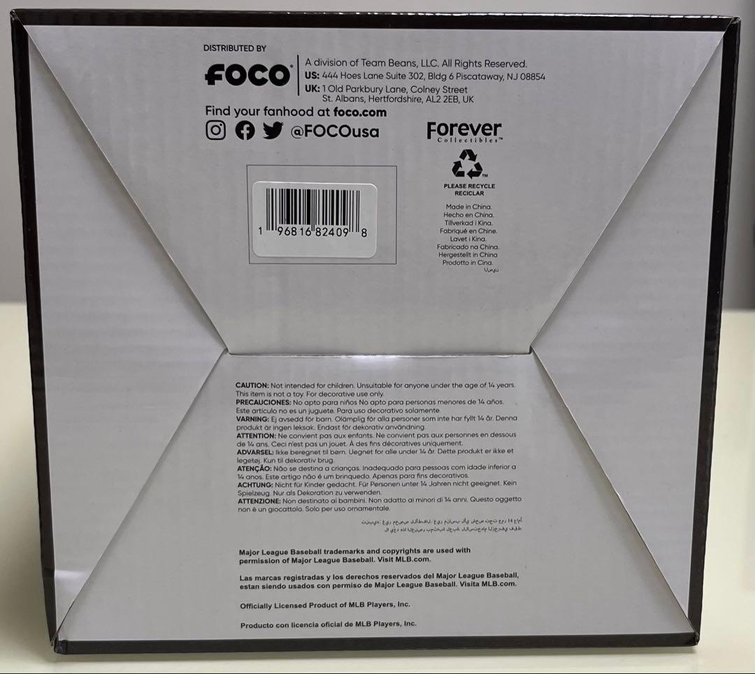 大谷翔平 FOCO BIG HEAD シリアルNO付き ボブルヘッド