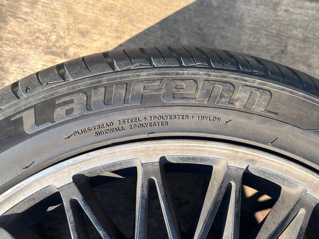 ロクサーニ パヴォーネ 18インチタイヤホイール4本セット中古