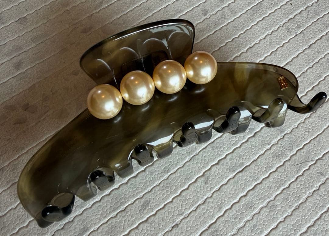 美品　アレクサンドルドゥパリ　ヘアクリップ　Lサイズ