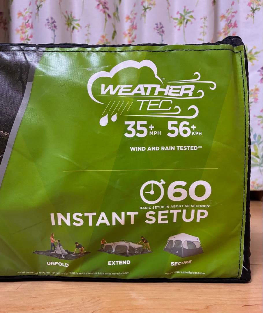 Coleman instant cabin 10 person 大型 テント