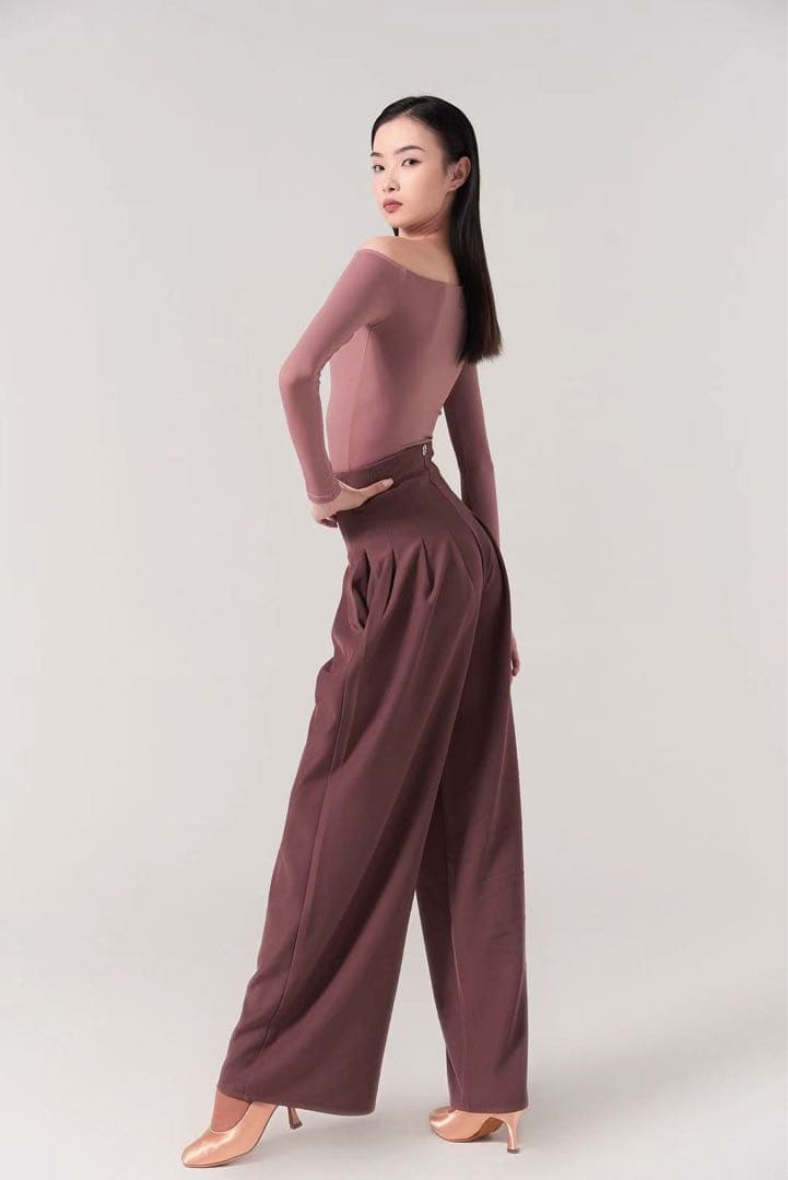 社交ダンス　ダンスクイーン　dancequeen 練習着　パンツ　スタンダード