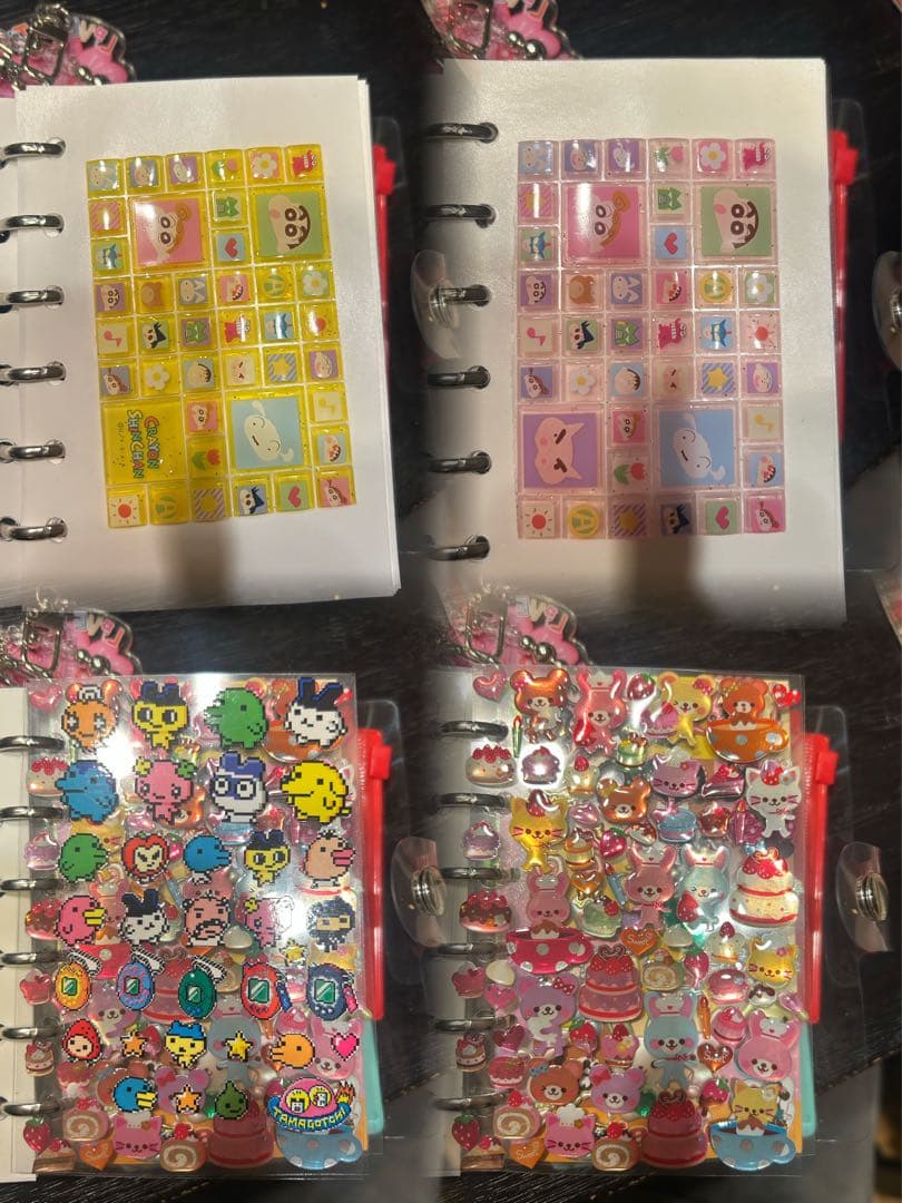 シール帳 完成形 36枚分