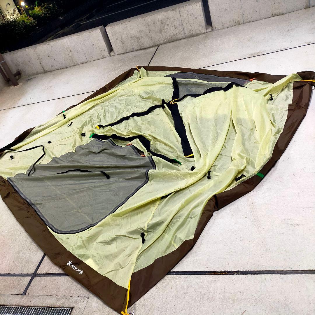 ✨極美品 1回だけ使用 Peak アメニティドームM　SDE-001RH