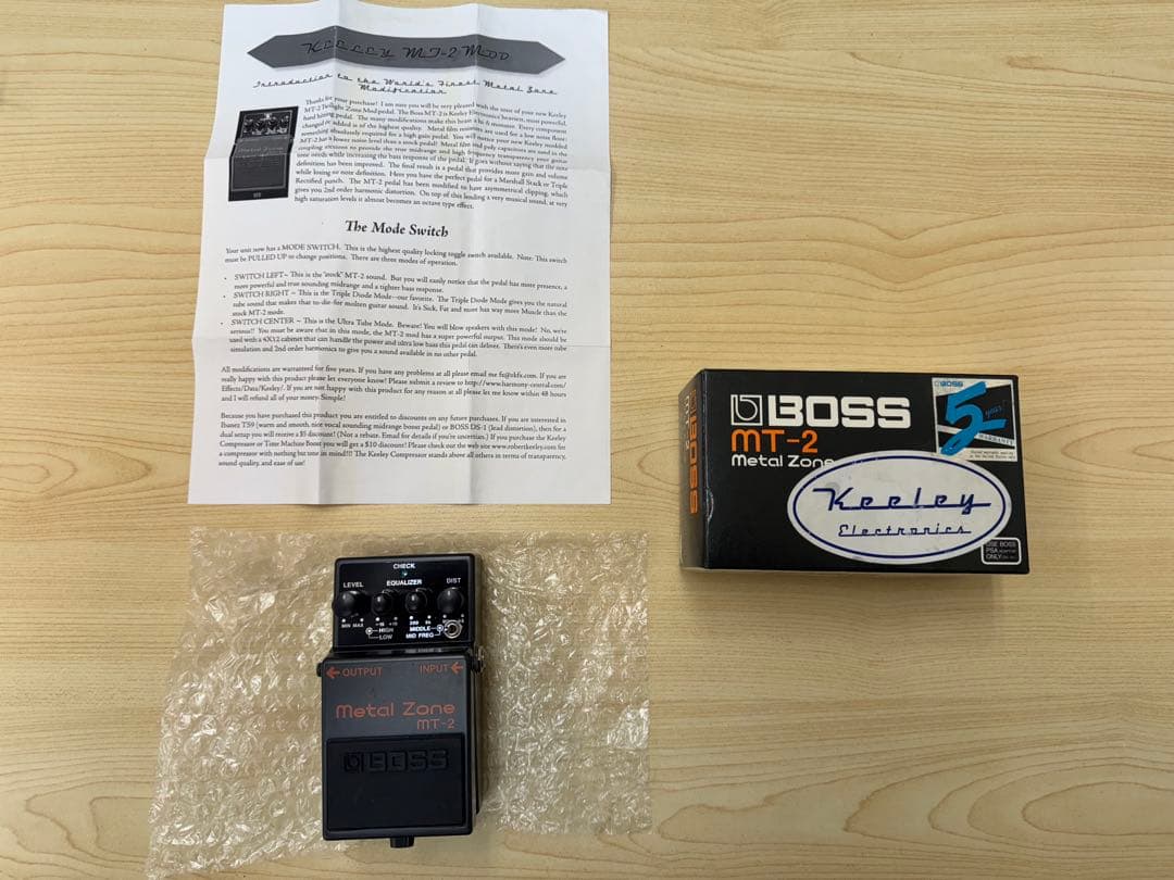 【美品‼️】Keeley BOSS MODトワイライトゾーン