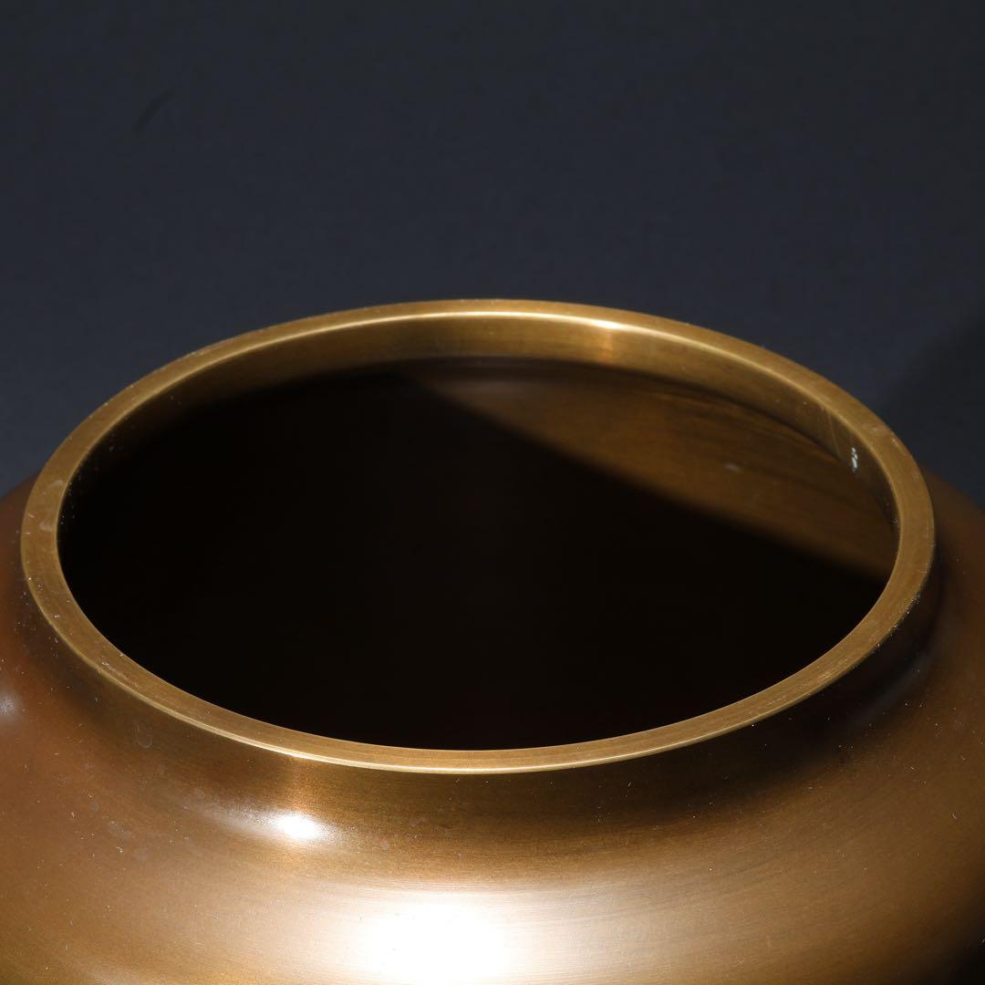 【茶道具】唐銅　皆具　秀峰　共箱　R1678