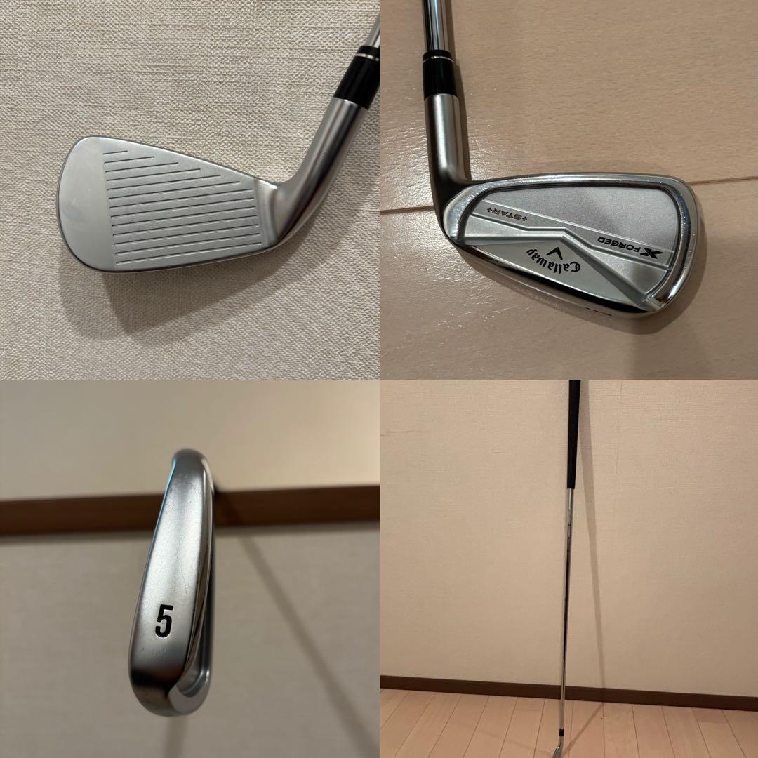 キャロウェイ　Ｘフォージド スター+ (2024 )5〜Ｐ６本　EC限定