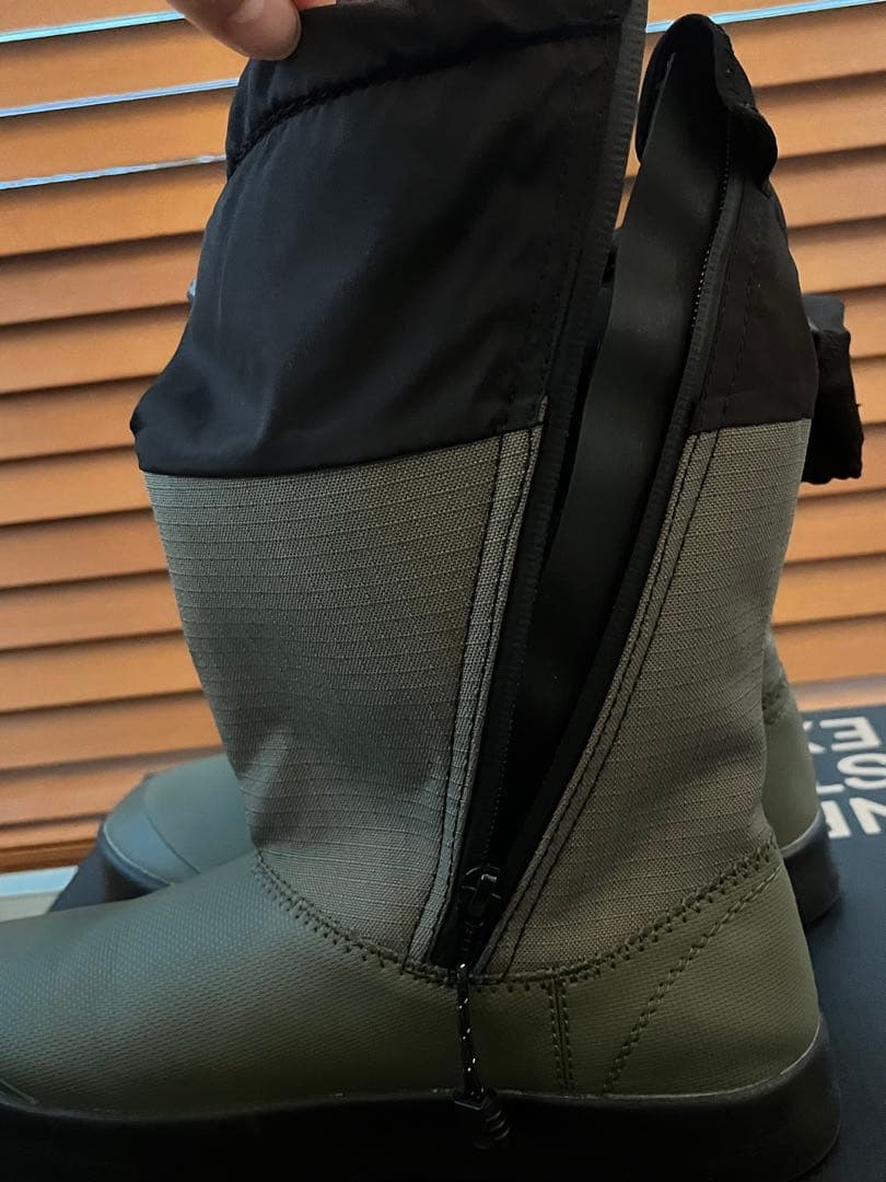 【美品】THE NORTH FACE 防水長靴 オリーブグリーン24㎝