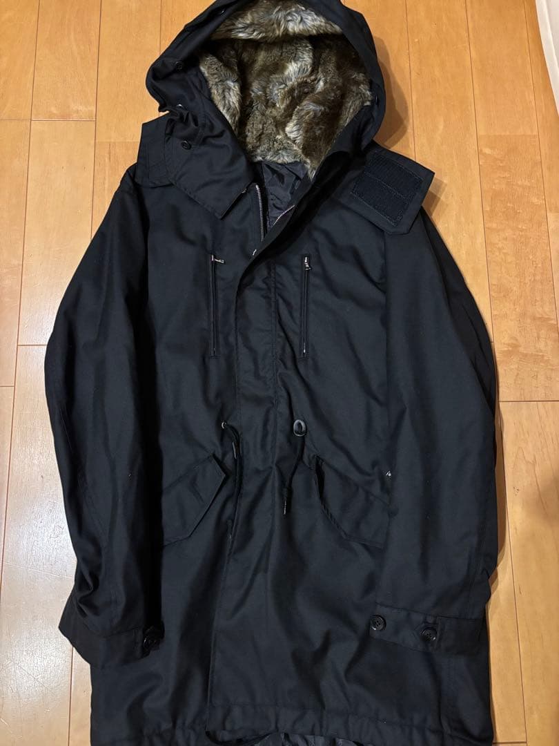 ソフネット　モッズコート ファー付き