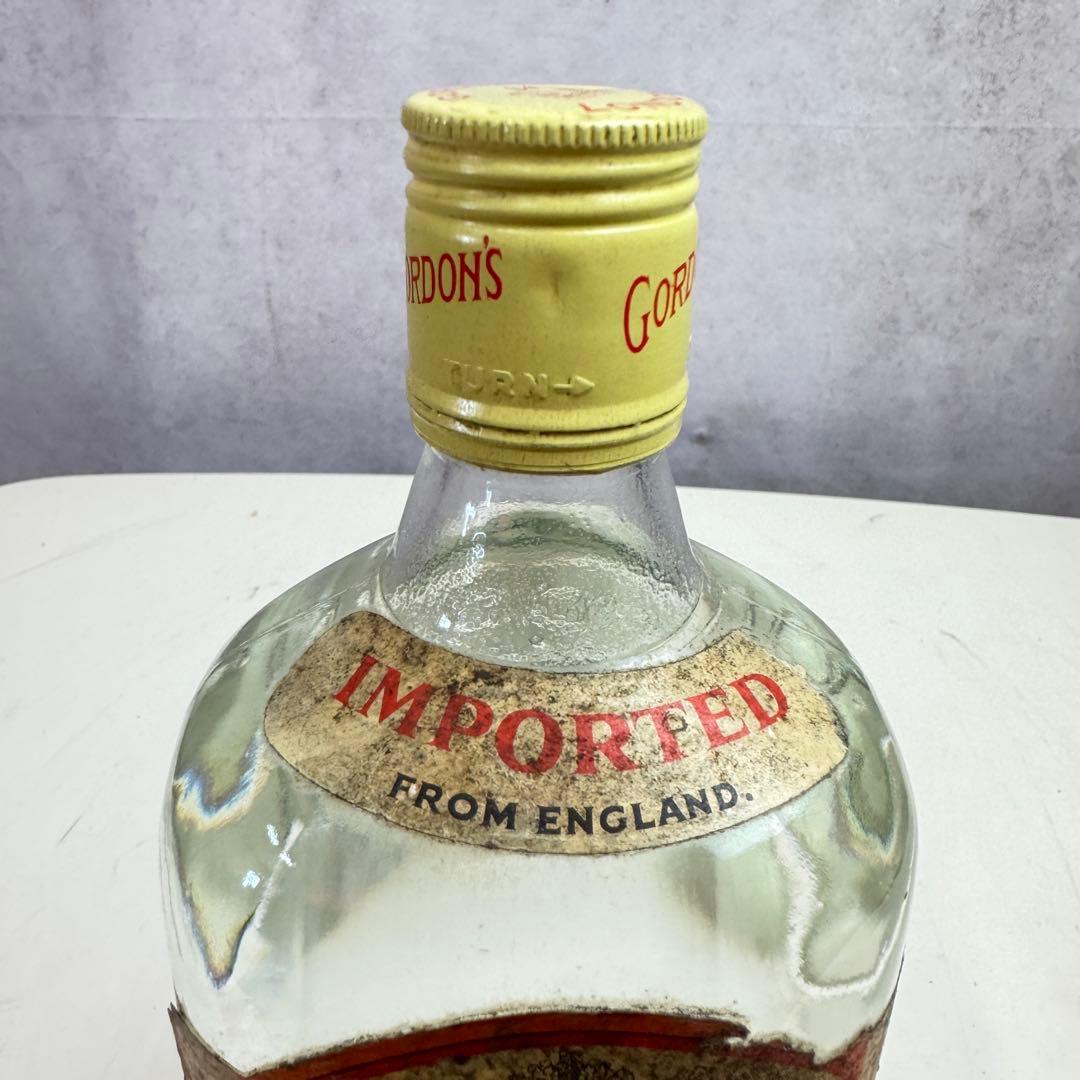 未開栓 GORDONS DRY JIN ゴードン ドライジン 旧ボトル 古酒