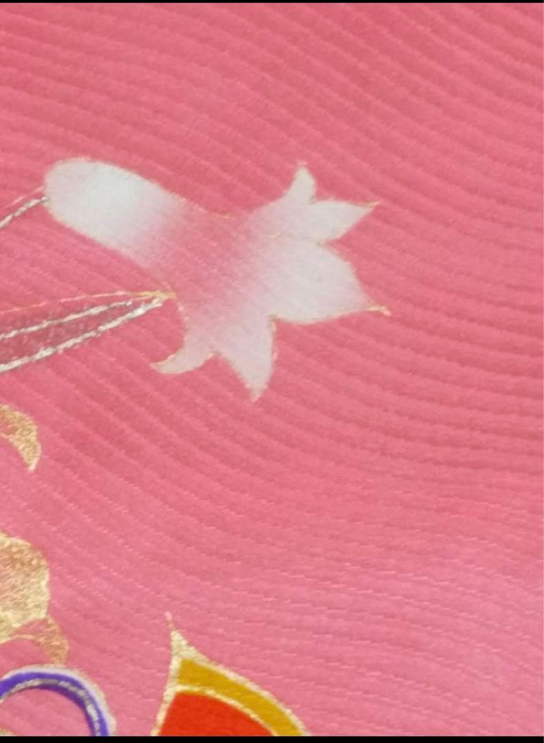 7歳　女の子　七五三　着物　振袖