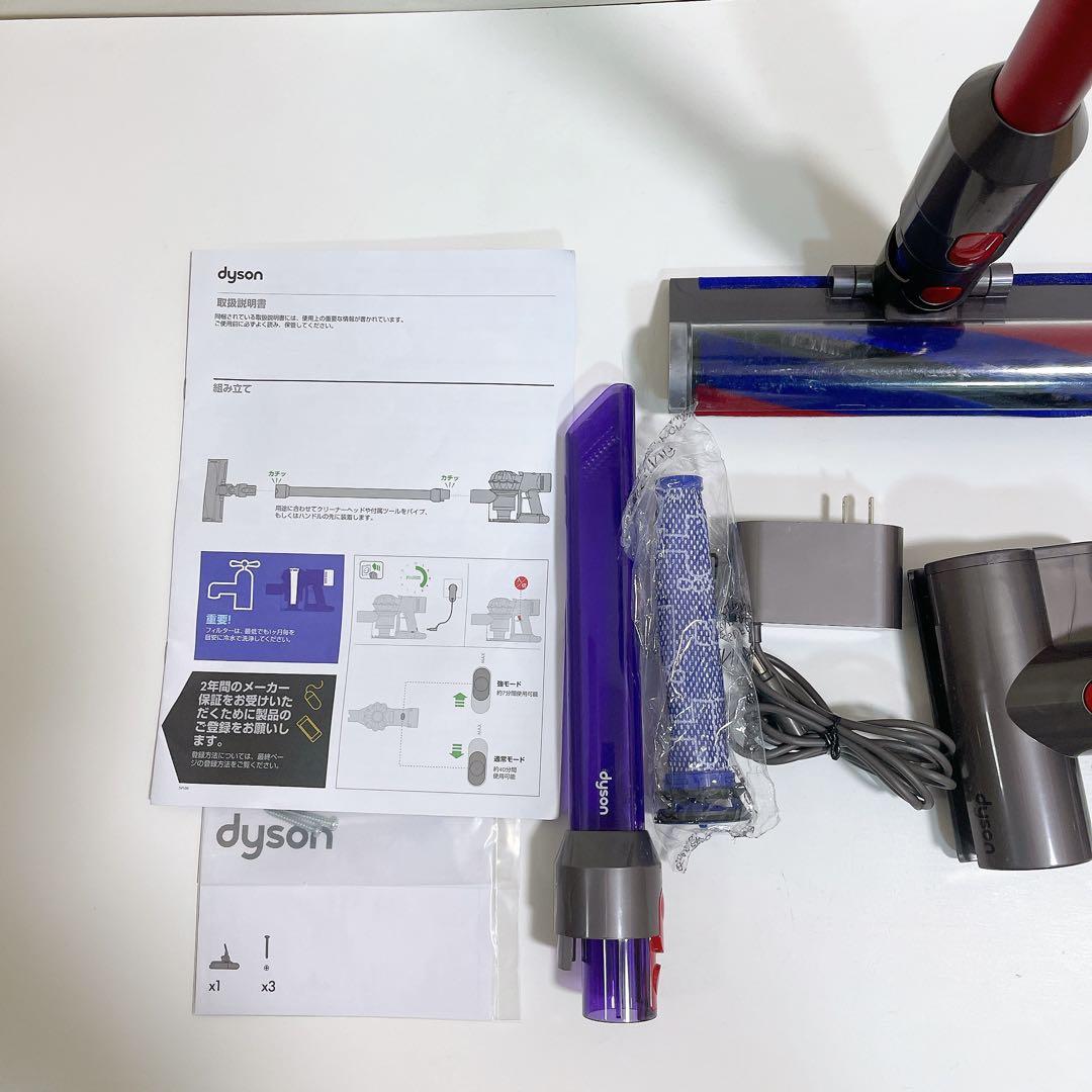 ダイソン dyson v8 slim fluffy+ 本体 クリーナーヘッド