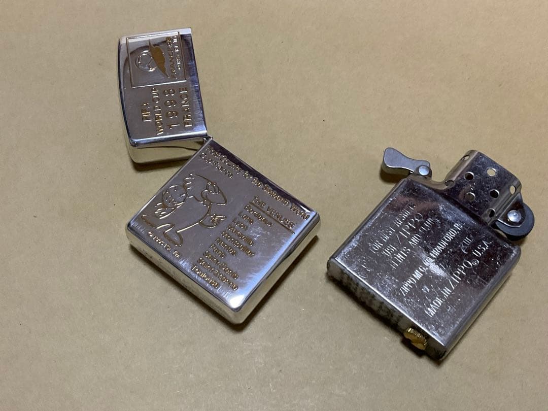 Zippo ワールドカップフランス大会記念