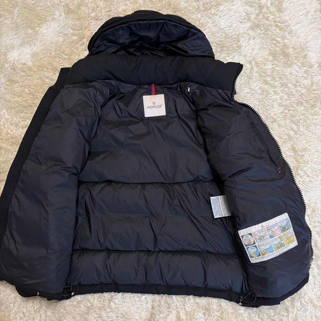 A　MONTGENEVRE ウール　ダウンジャケット　ブラック　黒