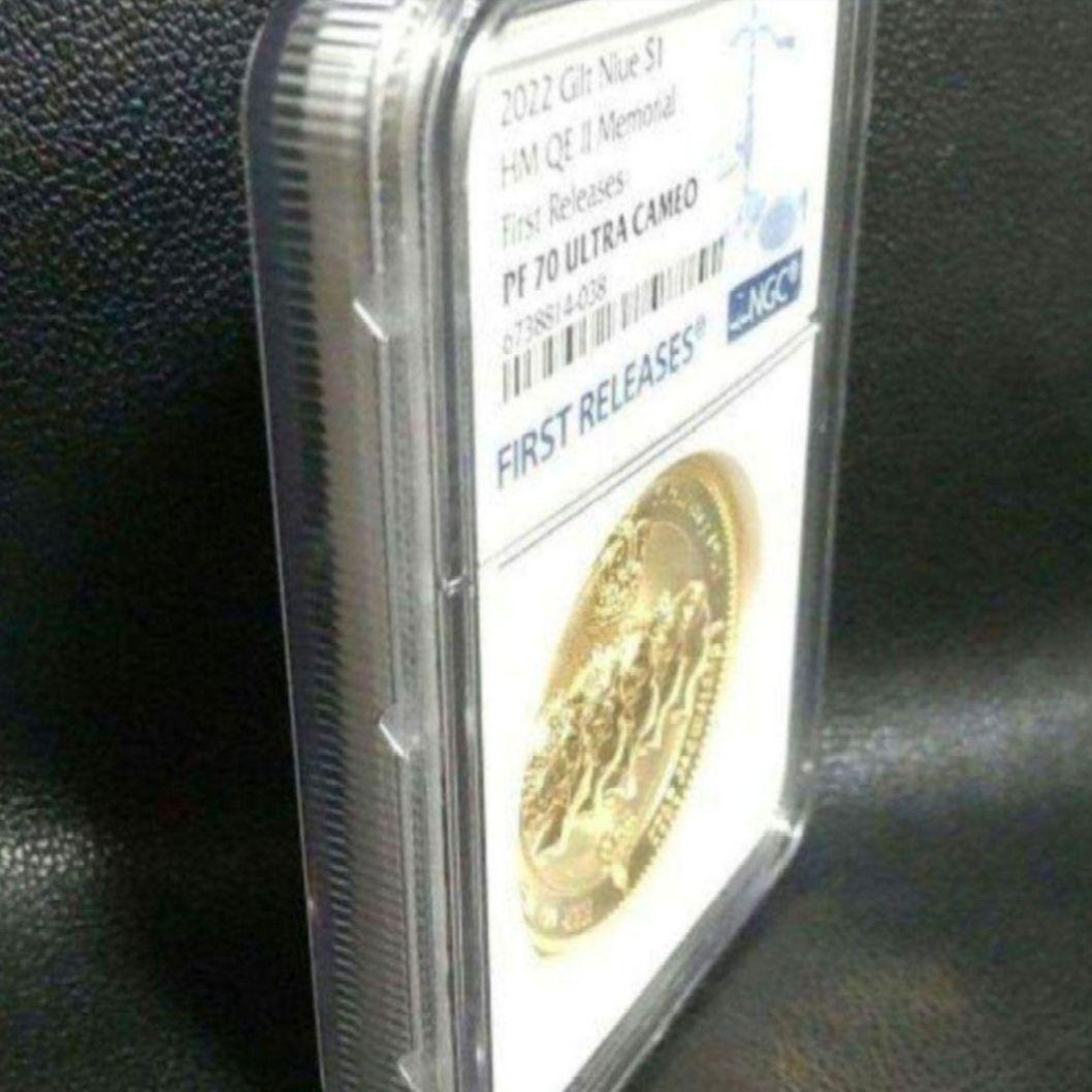 【最高鑑定】2022年 エリザベス2世追悼記念 FR NGC PF70UC レア