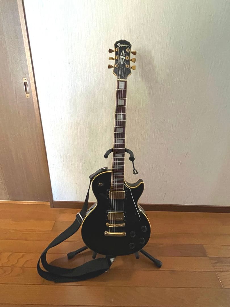 Epiphone Les Paul customブラック　レスポールカスタム