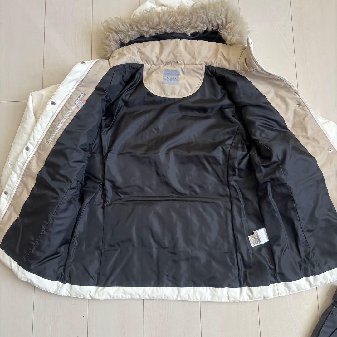 フェニックス レディーススキーウェア上下 ダウン ファー