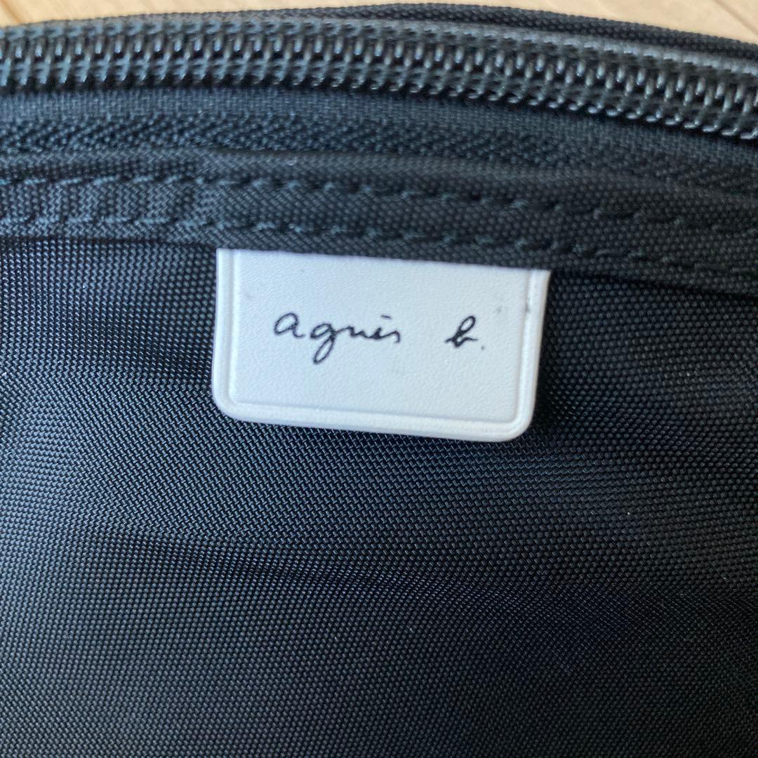 【新品未使用】アニエスベー ボディバッグ　黒