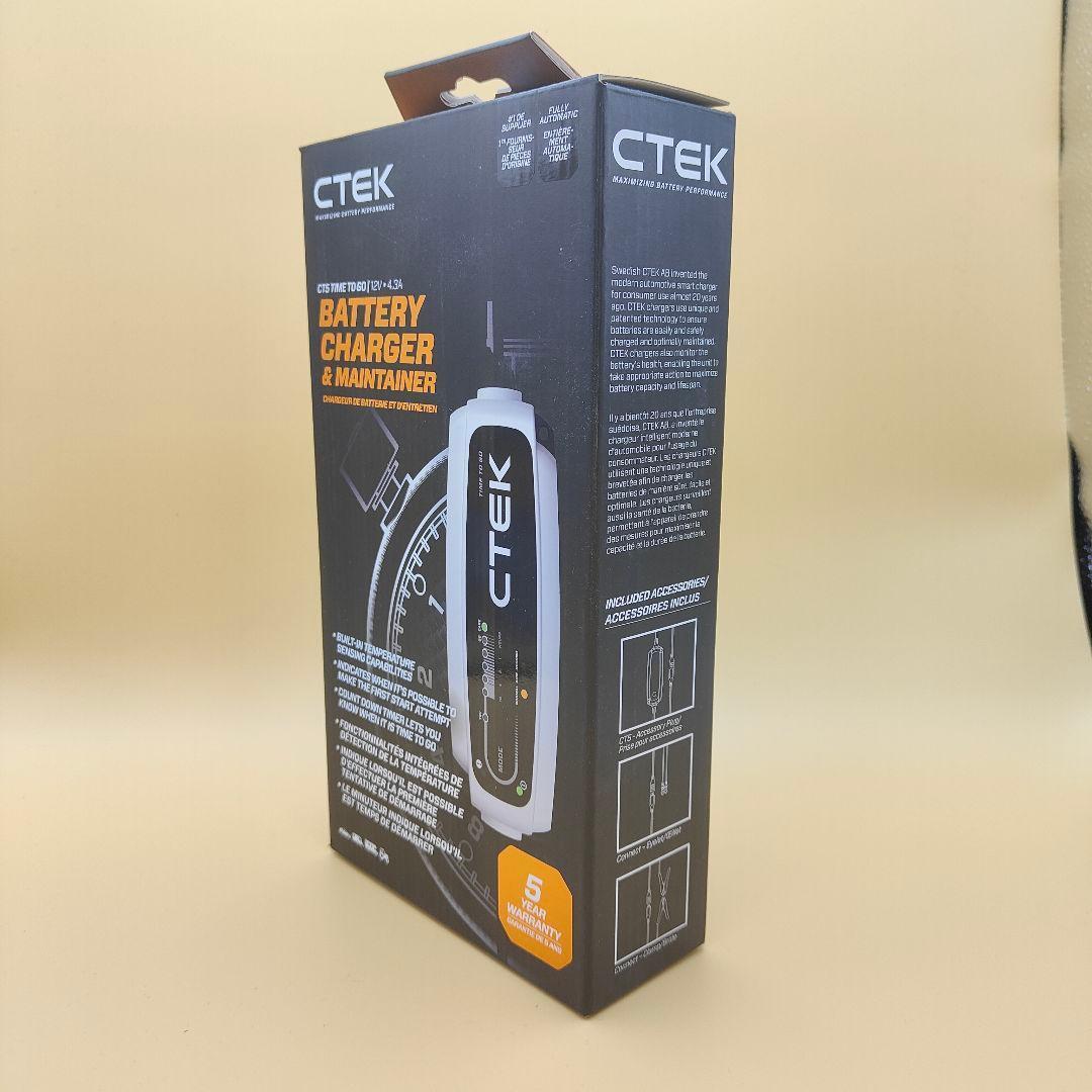 CTEK 充電器 CT5 TIME TO GOバッテリーチャージャー シーテック