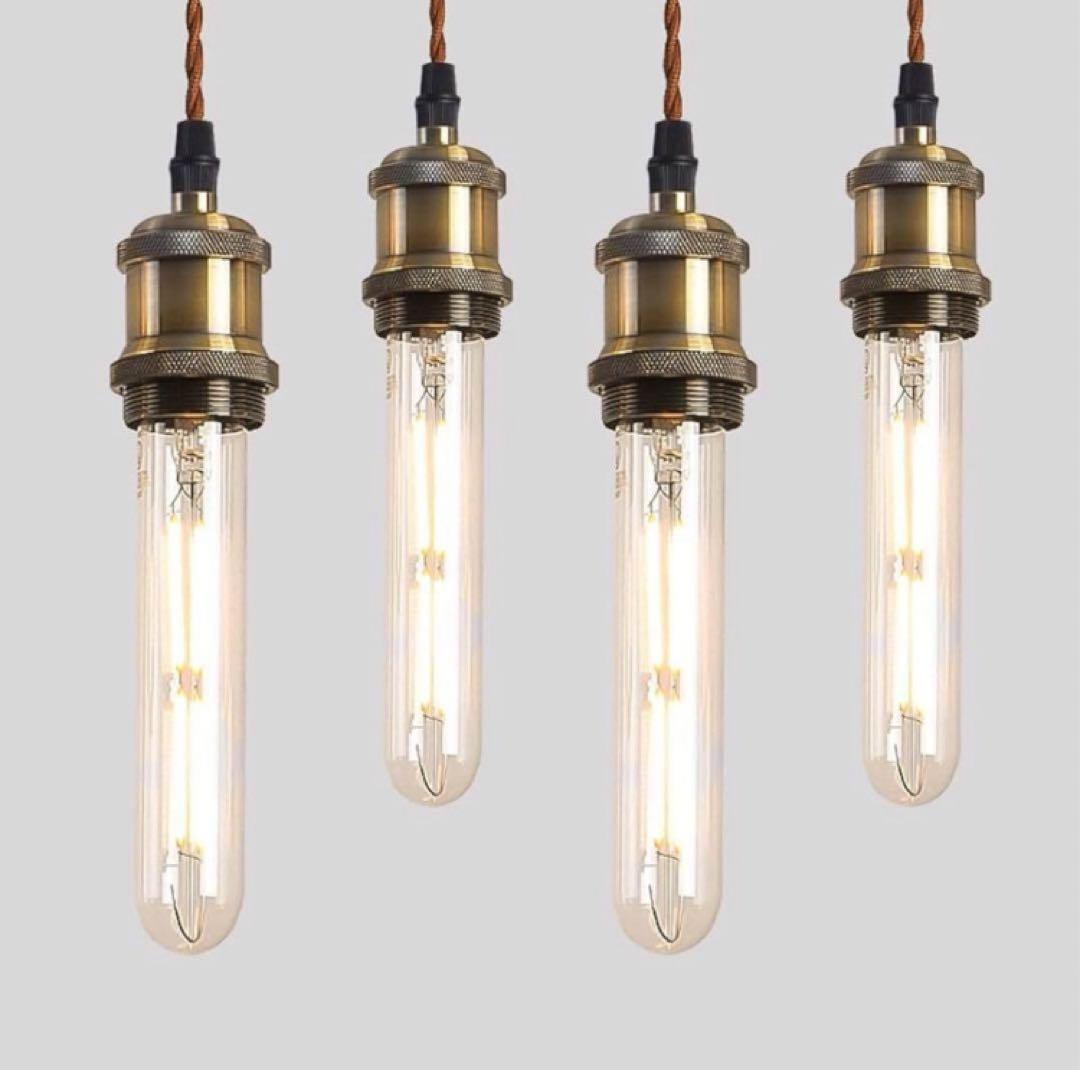 ペンダントライト 電球付 4灯 ダクトレール用 リビング 店舗用 北欧 おしゃれ