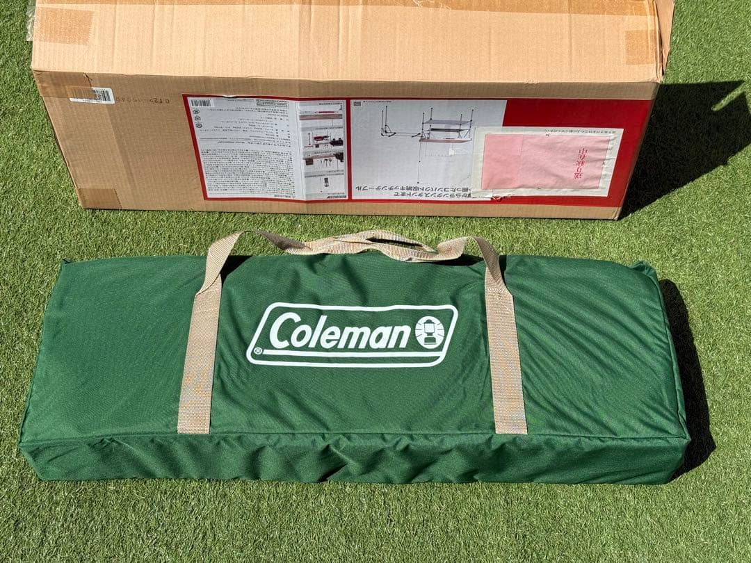 コールマン テーブル オールインワンキッチンテーブル 【ほぼ新品】