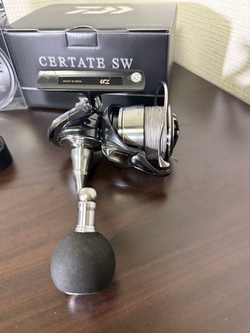 ダイワ 24セルテート SW 5000-XH バリバスPE付き