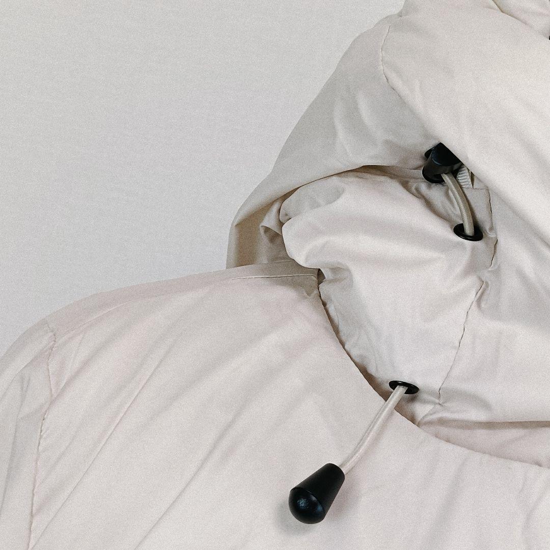 【a1976】FILA フィラ ゴルフ ダウン ジャケット L フード付き