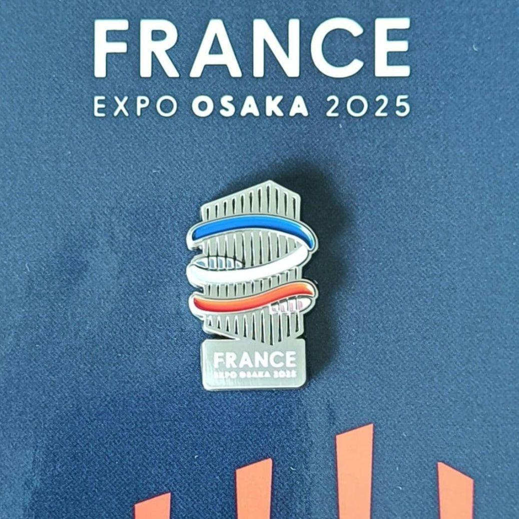 激レア☆大阪万博Expo2025フランスピンバッジ