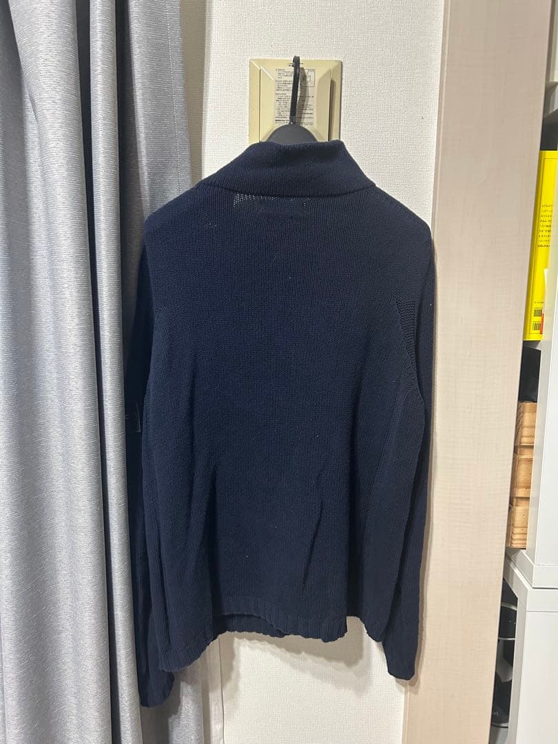 STONE  ネイビー ジップアップ