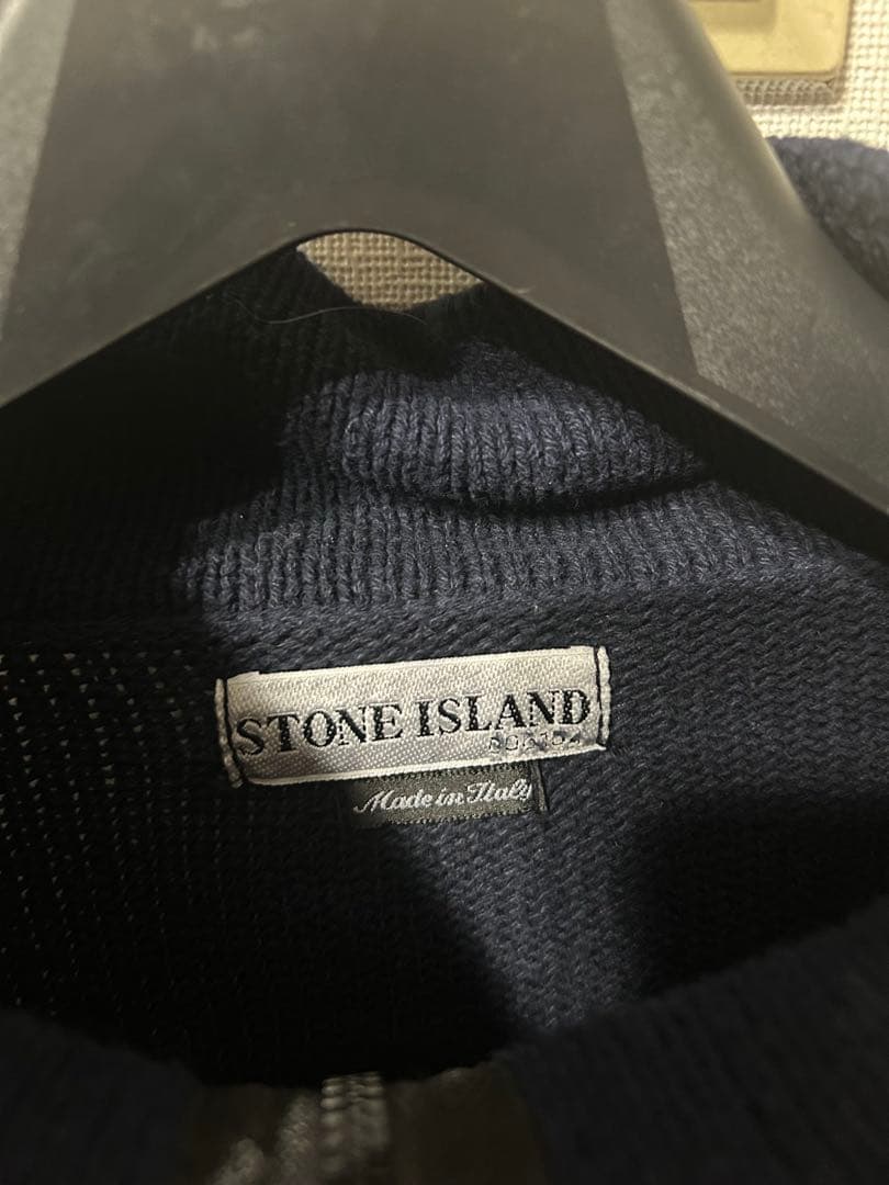 STONE  ネイビー ジップアップ