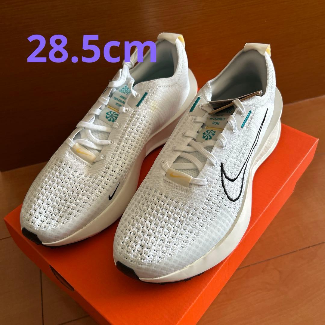 NIKE インタラクトラン　ホワイト　28.5cm ランニング　トレーニング