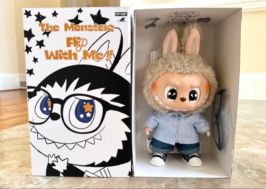 THE MONSTERS FLIP WITH ME ぬいぐるみ　POP MART