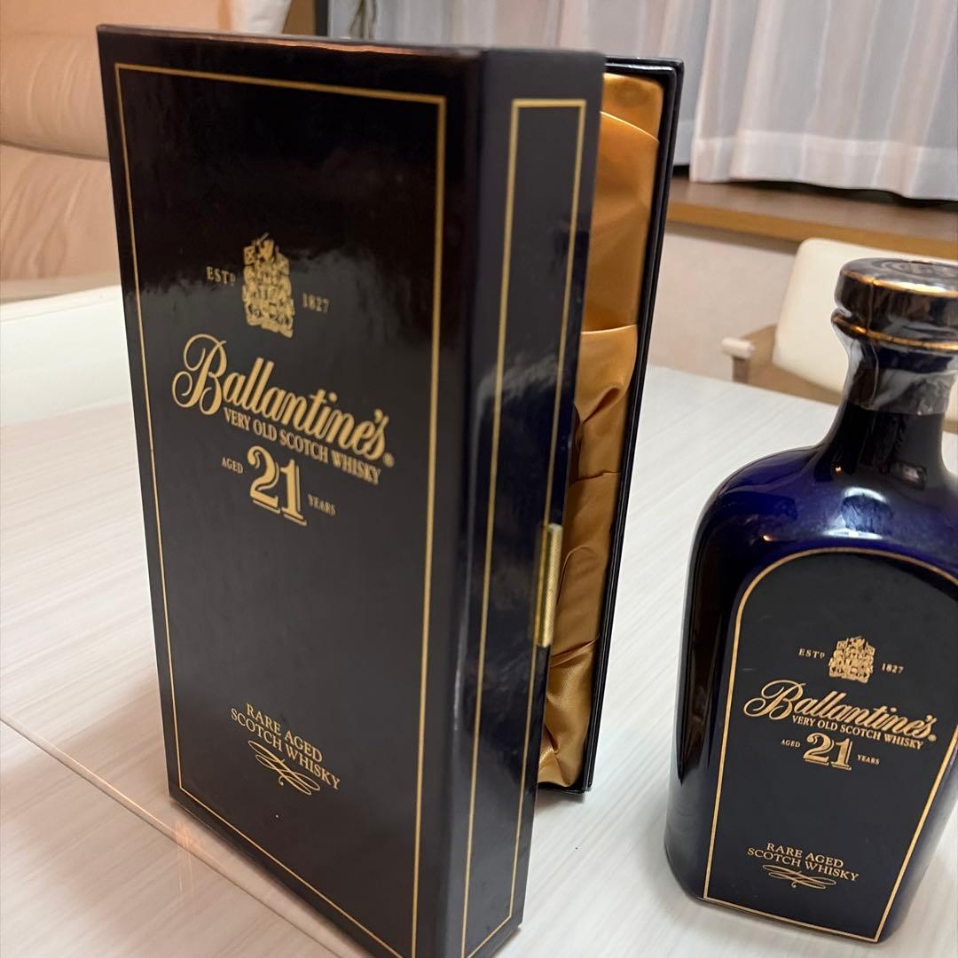未開栓 バランタイン 21年 ウイスキー ballantine's