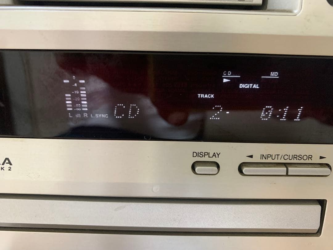 ONKYO® CD/MD TUNER ミニコンポ FR-N7SX 動作OK