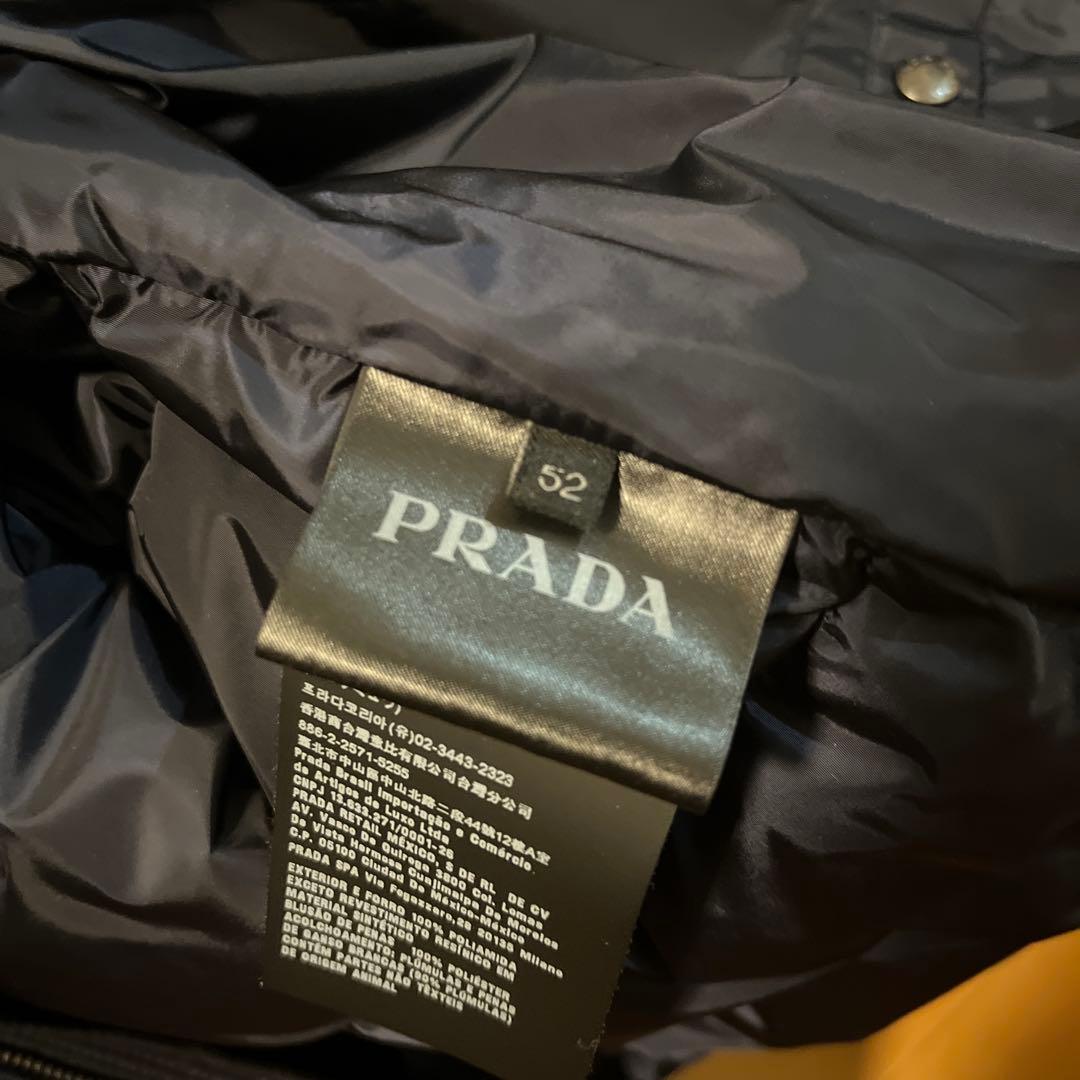 プラダPRADA ダウンジャケット　ネイビー