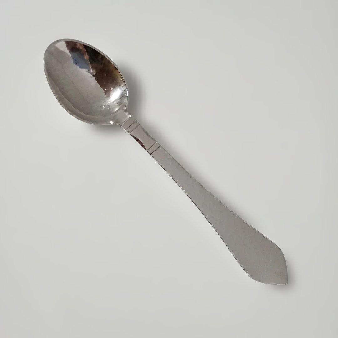 ジョージジェンセン　コンチネンタル　コーヒースプーンペア　シルバー９２５　未使用