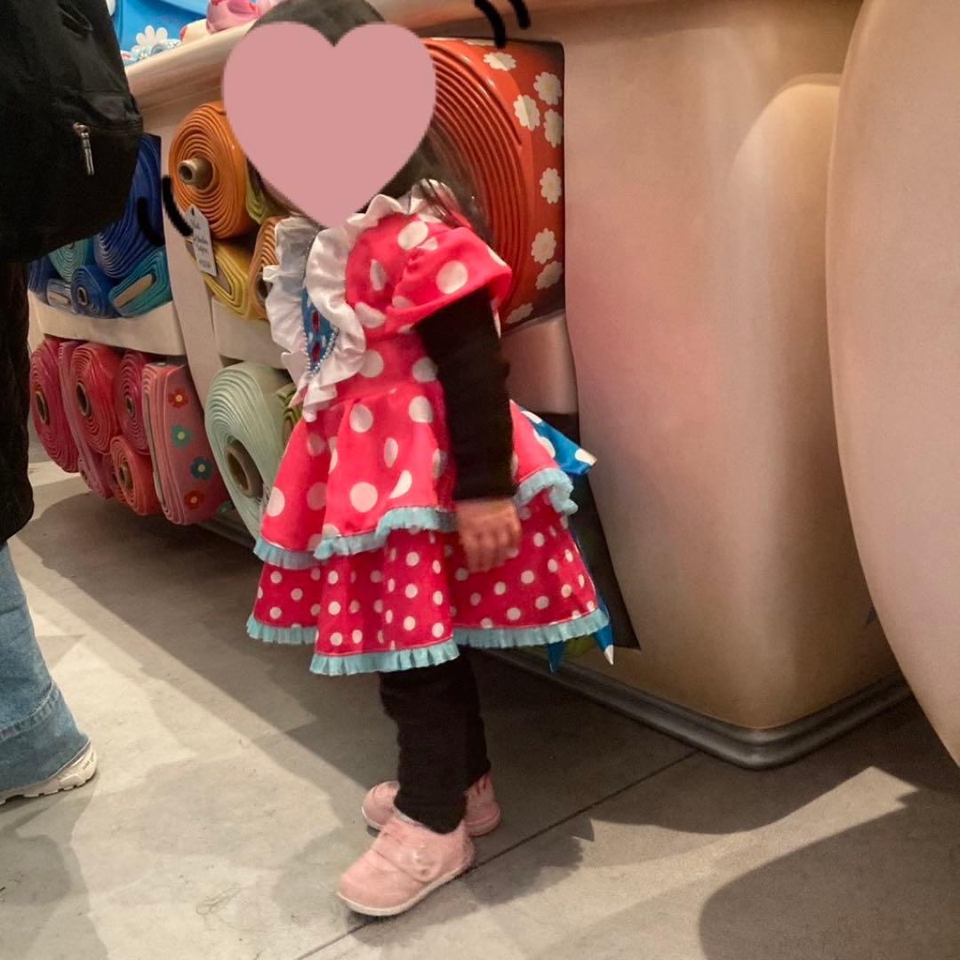 即納　ミニー　パルパルーザ　ワンピース　90cm