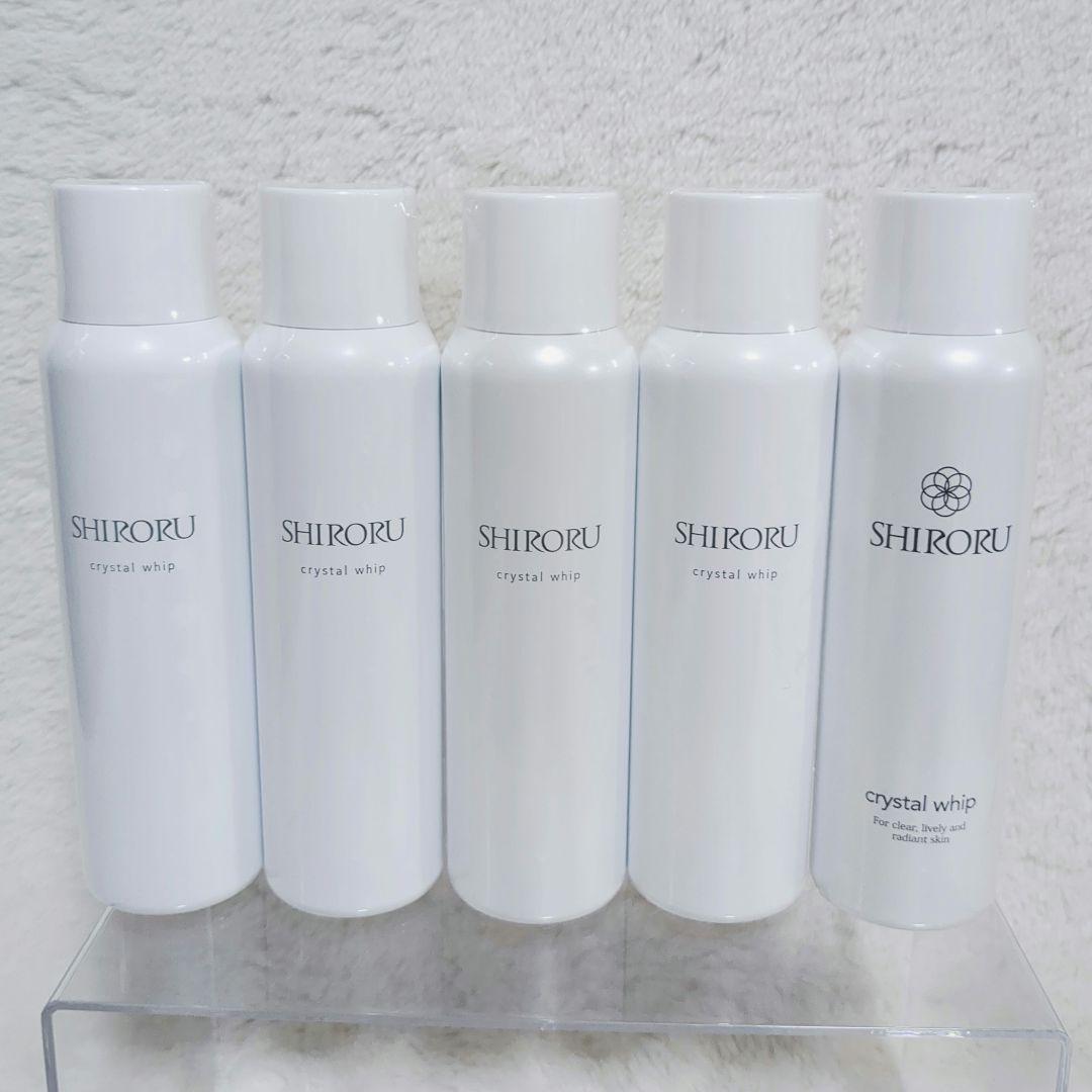 未使用品✨SHIRORU シロル クリスタルホイップ 120g 5本入