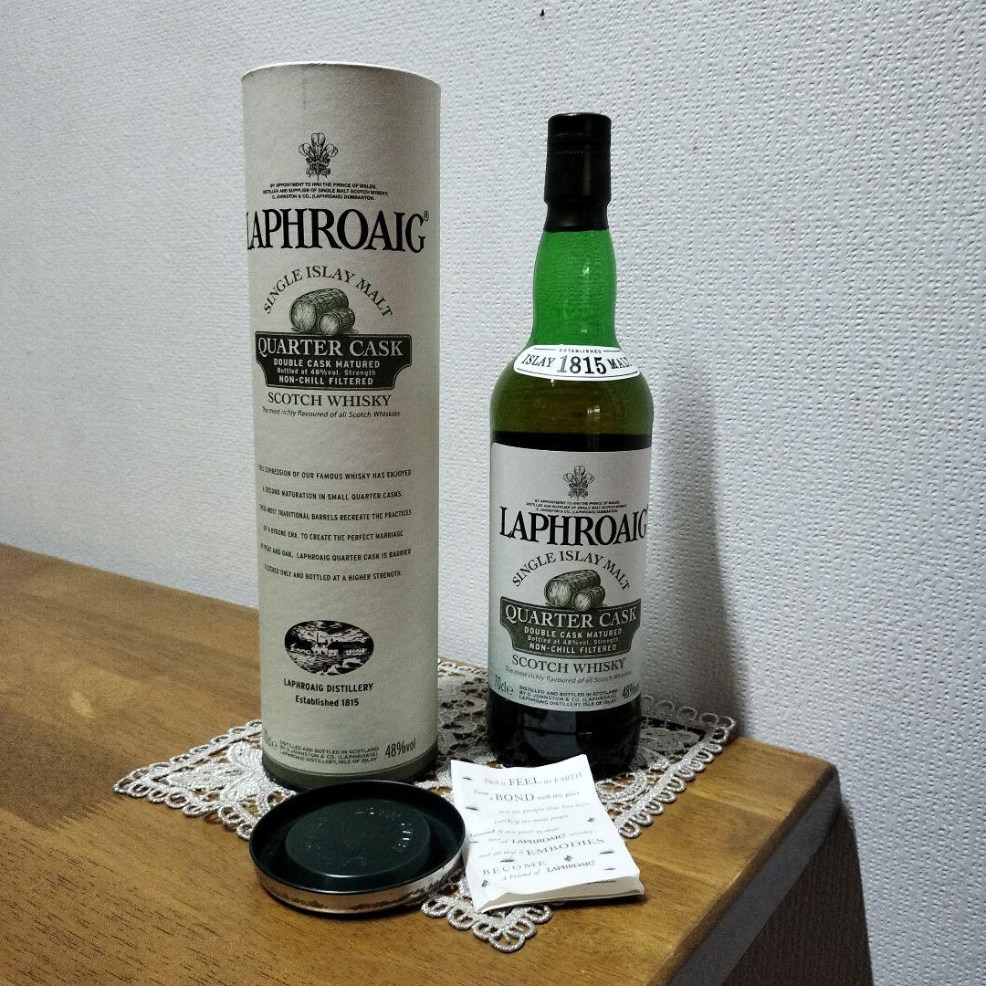 ラフロイグ　クォーターカスク 旧ボトル（旧ラベル）