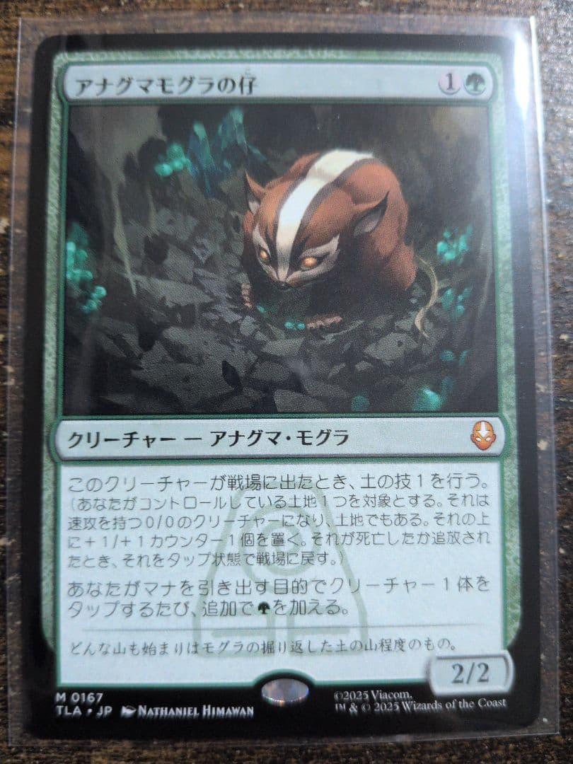 アナグマモグラの仔