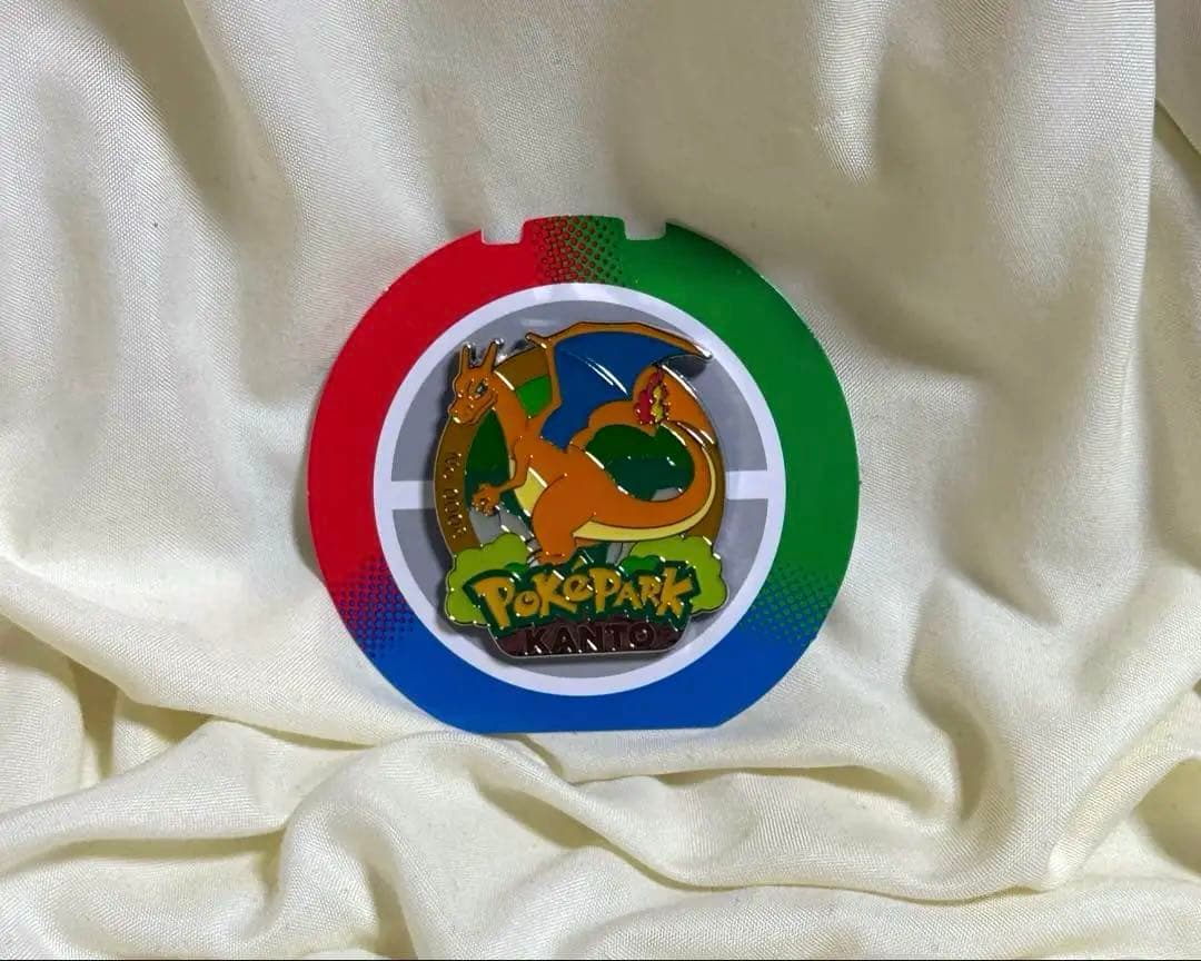 ポケパークカントー限定 ピンバッジ　No.006 リザードン