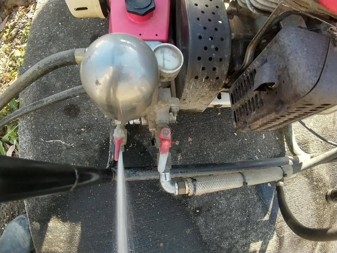 丸山 MS3500 高圧動噴 自動整列巻取り付き 100m 即使用可能